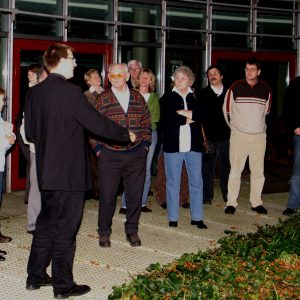 Empfang vor der DBU